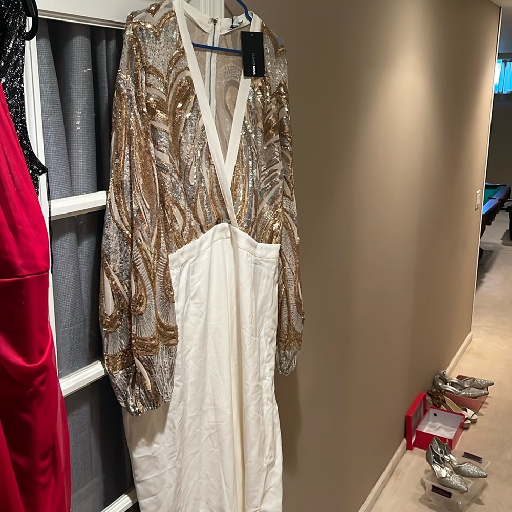 Fashion nova jumpsuit size 2X